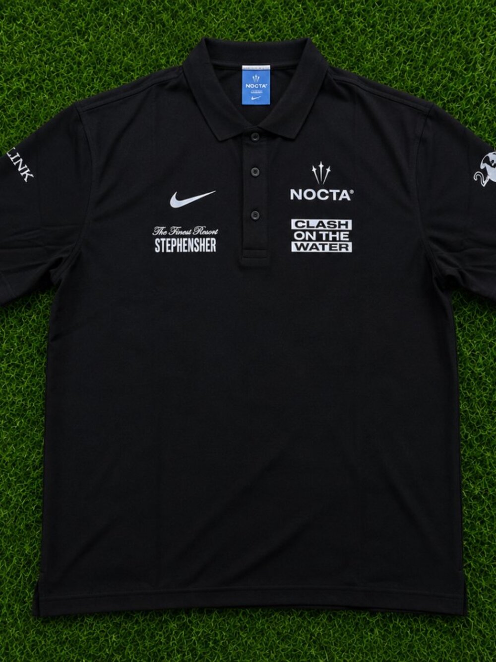 Nocta X Drake Polo Shirt Polo T-shirt Black XL Pre-owned Excellent